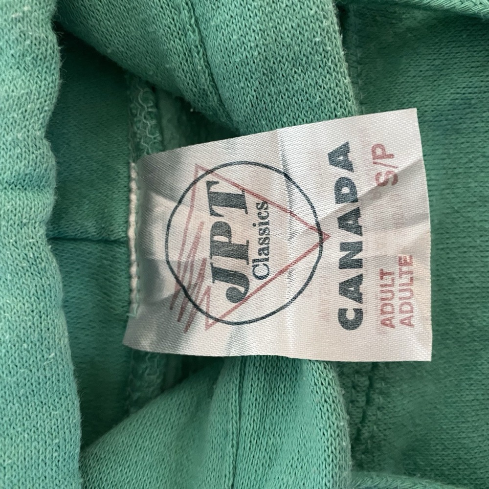 Conestoga College Hoodie Adult S Green Pullover‎ Sweatshirt Canada JPT Classic - Picture 6 of 11